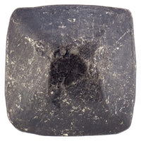 Contemporary Knob, 1-1/32" x 1-1/32", Matte Black Iron alt 0