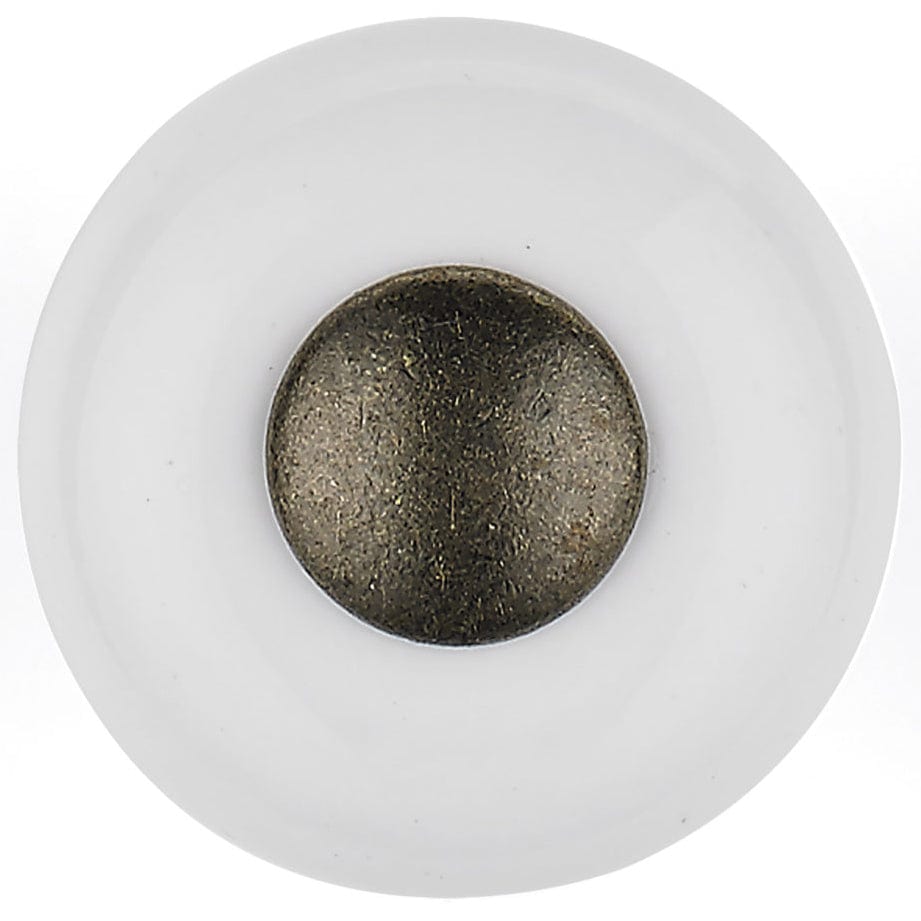 Eclectic Knob, 1" D, White alt 0
