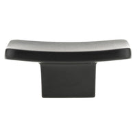 Contemporary Knob, 2-1/4" x 2-1/4", Matte Black alt 0