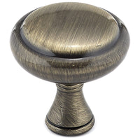 Traditional Knob, 1-1/4" D, Antique English alt 0