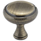 Traditional Knob, 1-1/4" D, Antique English alt 0