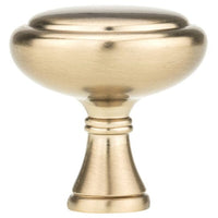 Traditional Knob, 1-1/4" D, Champagne Bronze alt 0