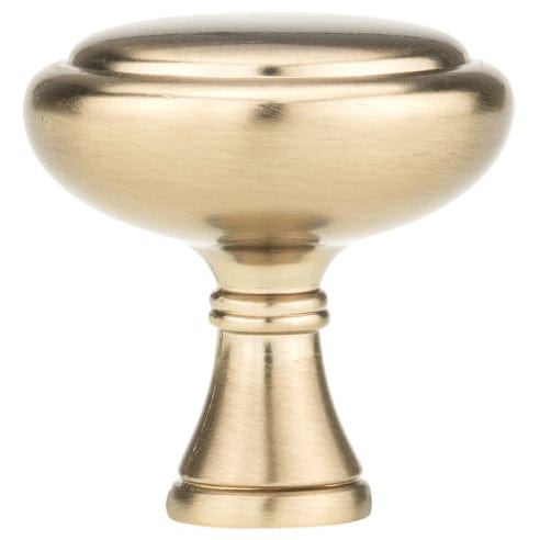 Traditional Knob, 1-1/4" D, Champagne Bronze alt 0