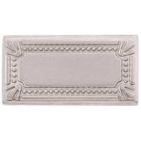 Traditional Knob, 1-11/16" x 7/8", Brushed Nickel alt 0