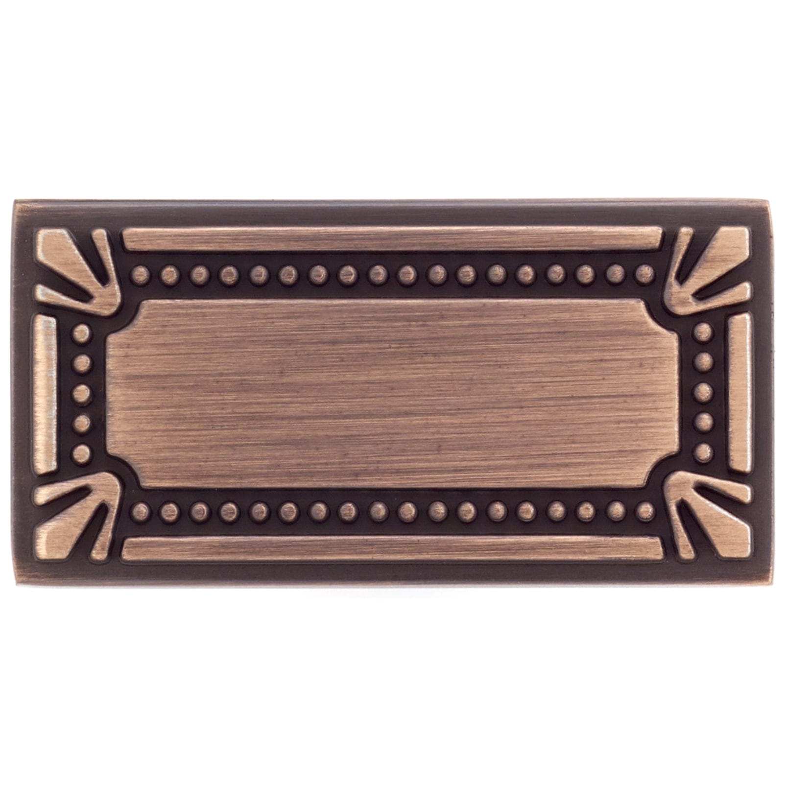 Traditional Knob, 1-11/16" x 7/8", Brushed Oil-Rubbed Bronze alt 0