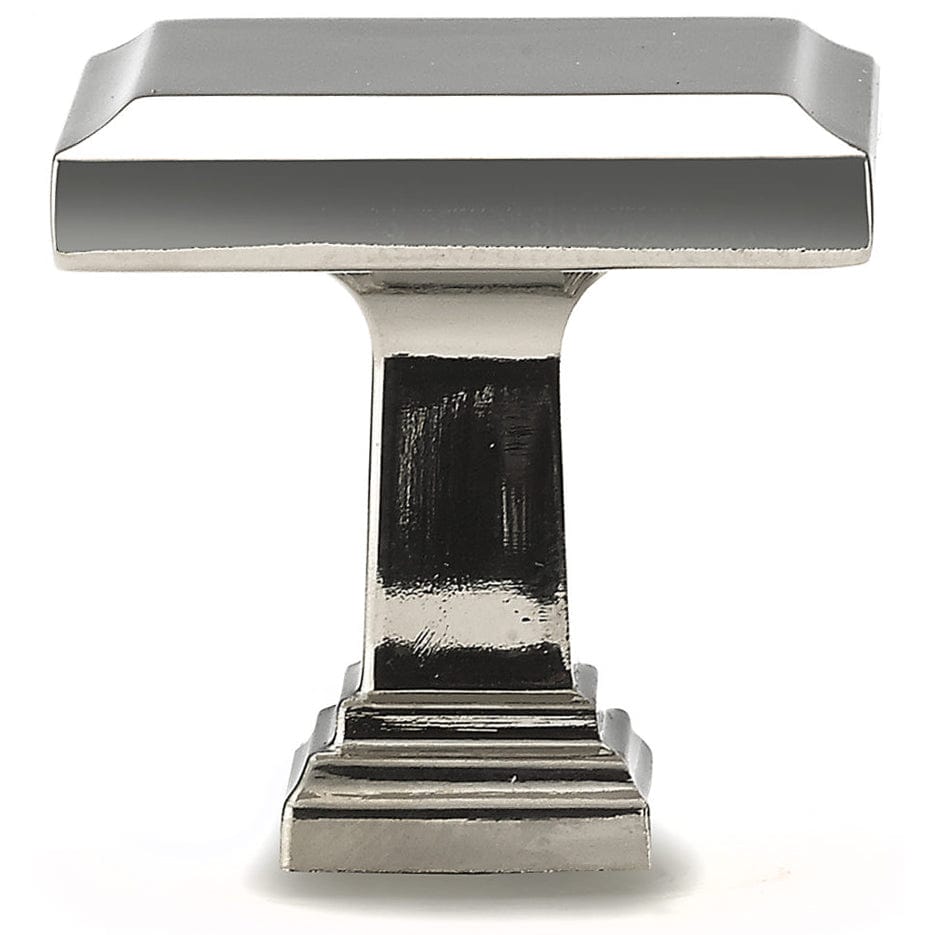Transitional Knob, 1-1/4" x 1-1/4", Polished Nickel alt 0