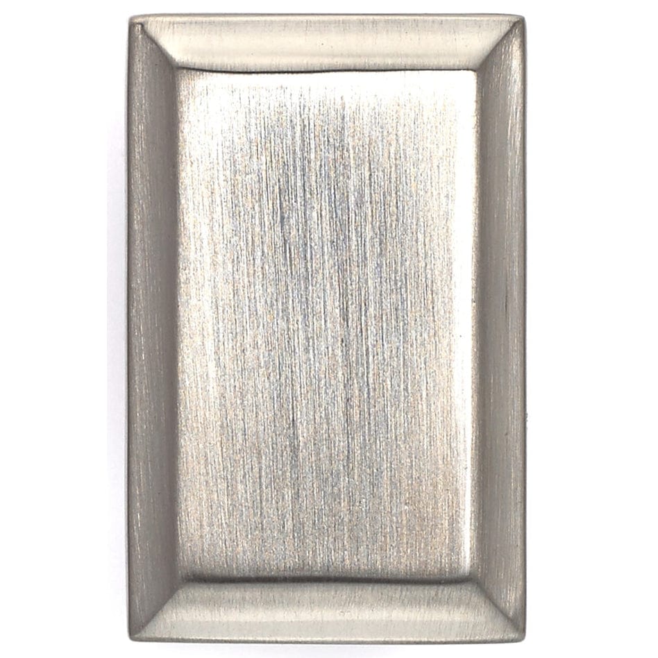 Transitional Knob, 1-1/2" x 15/16", Brushed Nickel alt 0