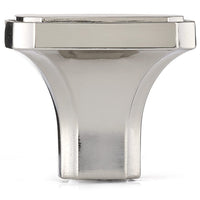 Transitional Knob, 1-3/8" x 1-3/8", Polished Nickel alt 0