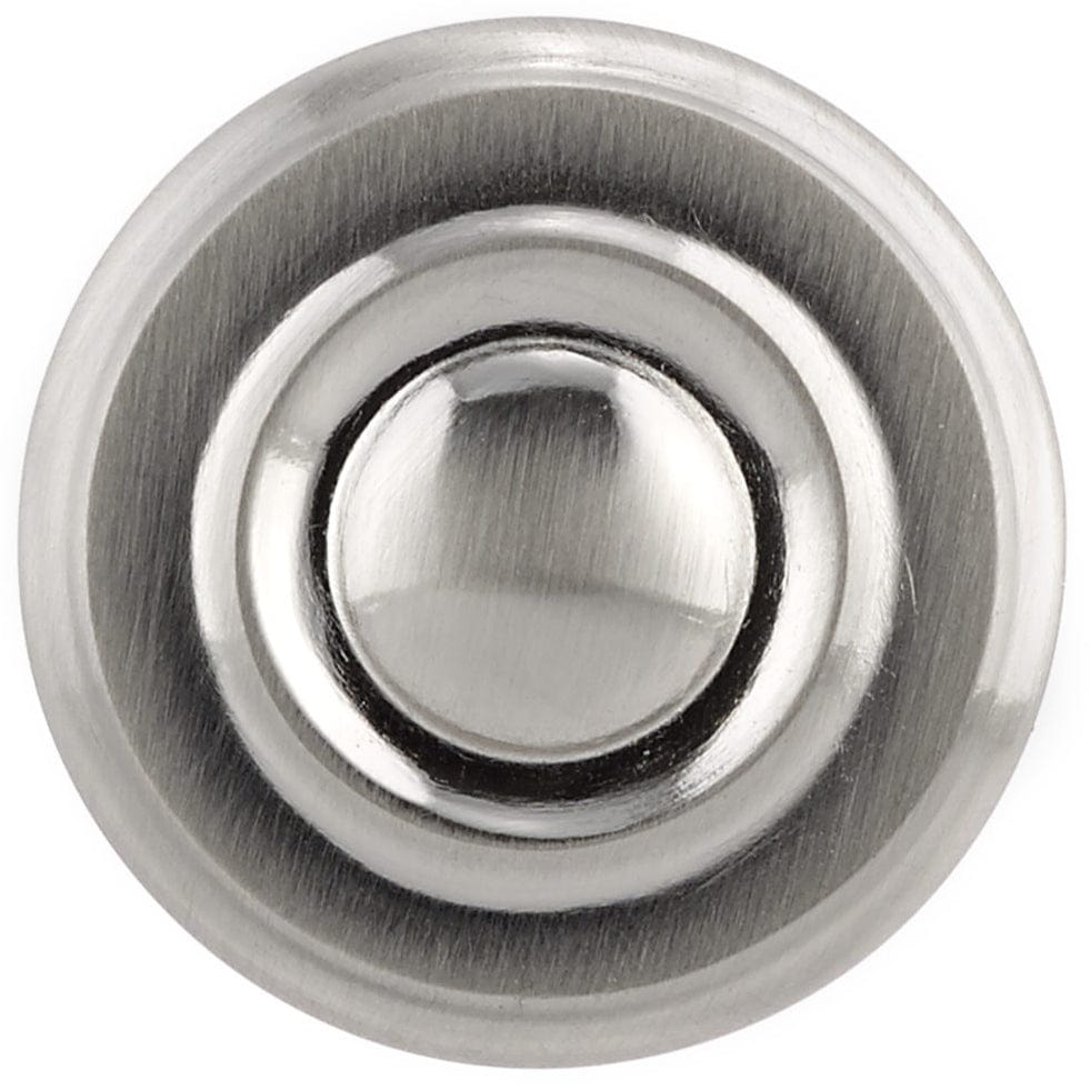 Traditional Knob, 1-1/4" D, Brushed Nickel alt 0