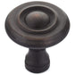 Traditional Knob, 1-1/4" D, Brushed Oil-Rubbed Bronze alt 0