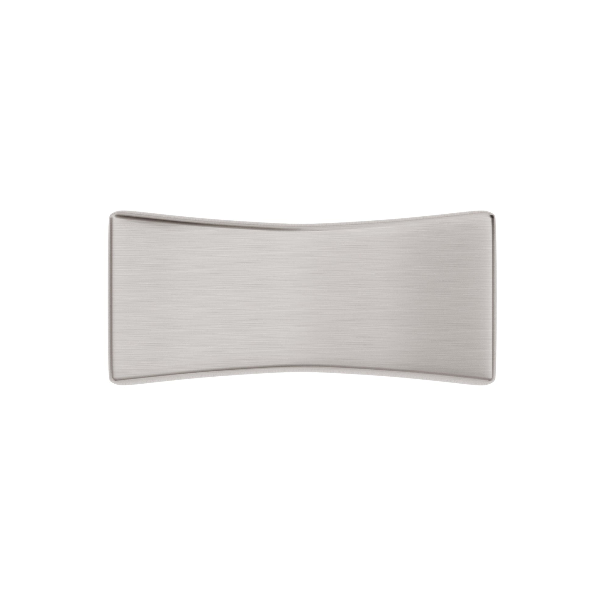Contemporary Knob, 1-11/16" x 13/16", Brushed Nickel alt 0