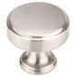 Transitional Knob, 1-9/16" D, Brushed Nickel alt 0