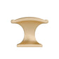 Traditional Knob, 1-3/8" x 25/32", Satin Brass alt 0