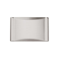 Traditional Knob, 1-3/8" x 25/32", Brushed Nickel alt 0