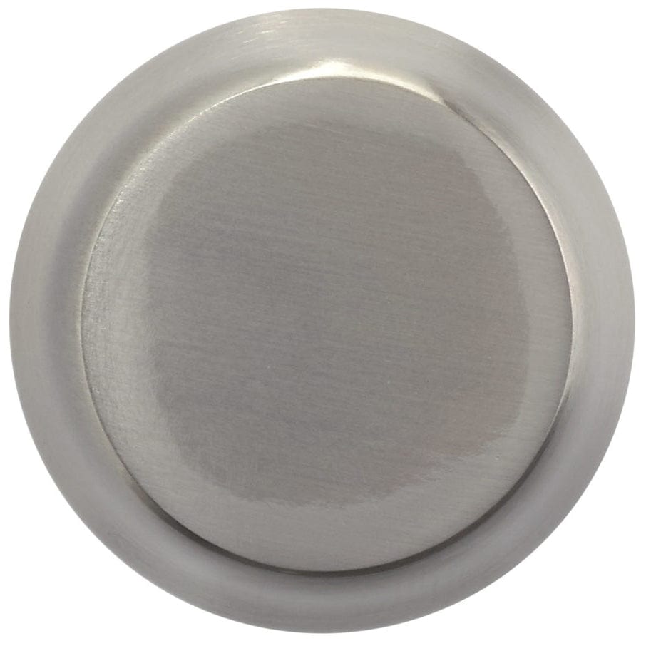 Contemporary Knob, 1-1/16" D, Brushed Nickel alt 0