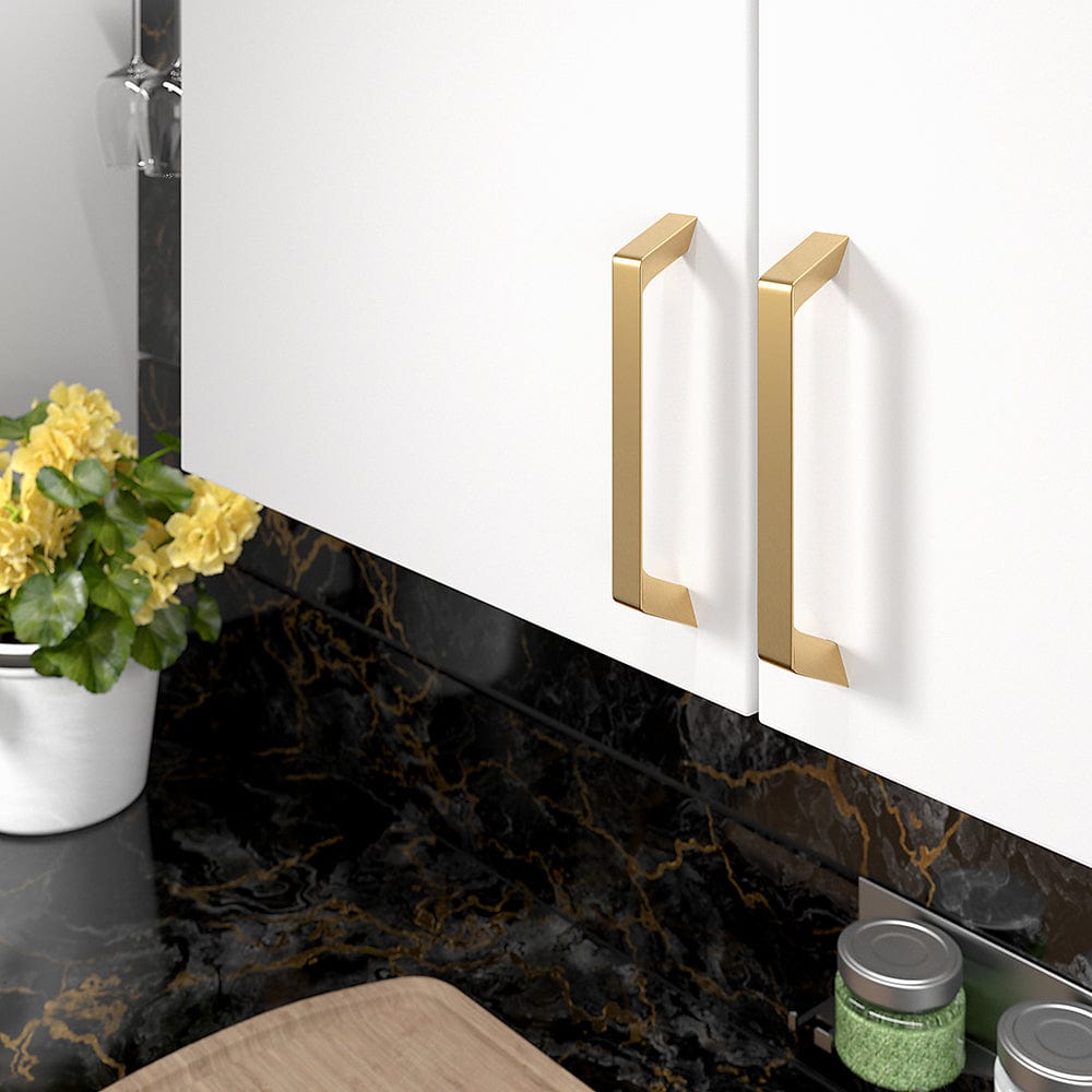 Contemporary Pull, 5-1/16" Center-to-Center, Champagne Bronze