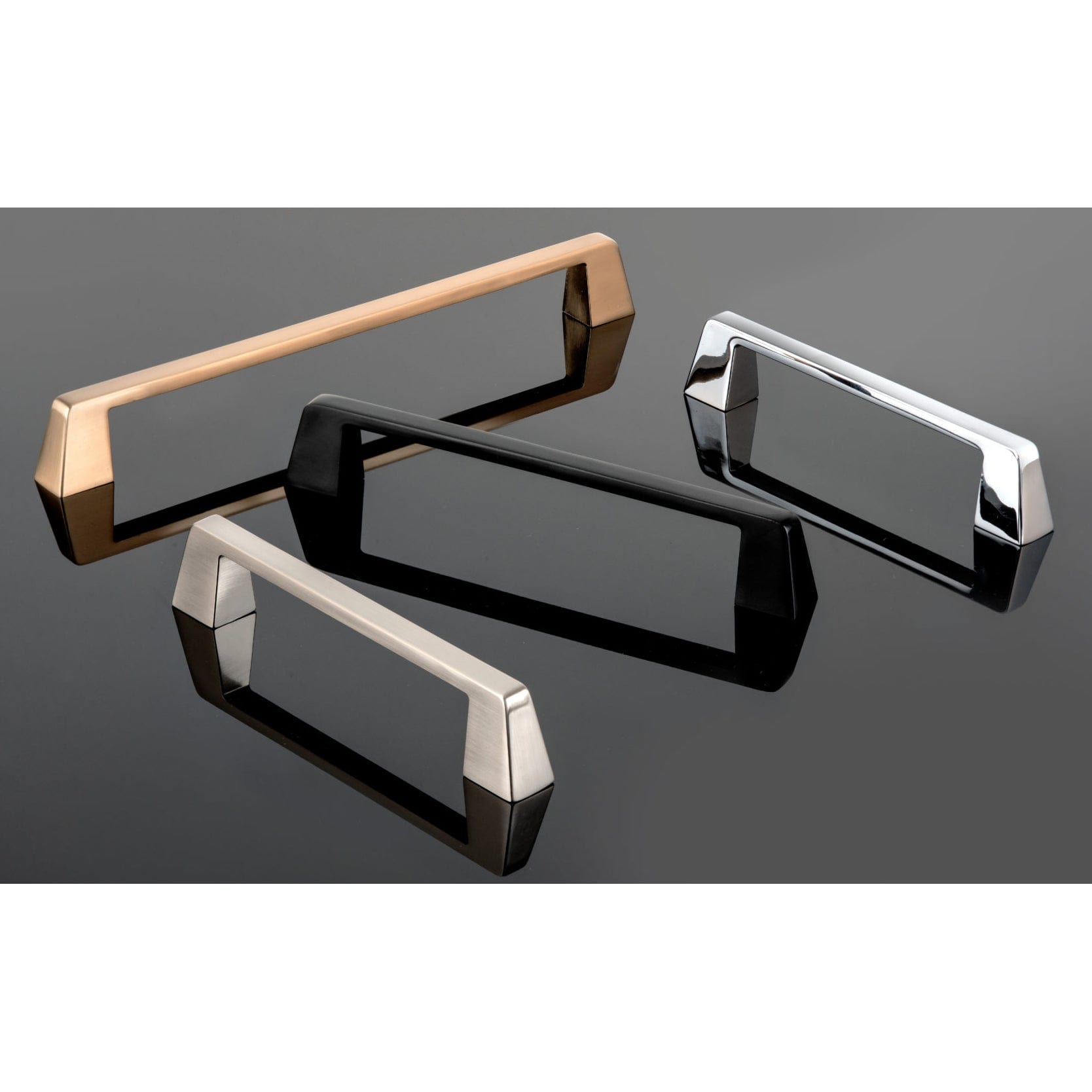 Contemporary Pull, 6-5/16" Center-to-Center, Matte Black alt 0