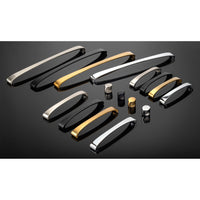 Contemporary Pull, 5-1/16" Center-to-Center, Matte Black alt 0