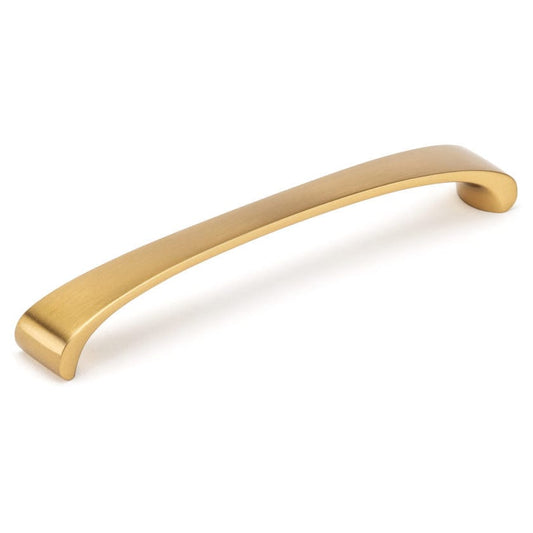 Contemporary Pull, 6-5/16" Center-to-Center, Aurum Brushed Gold alt 0