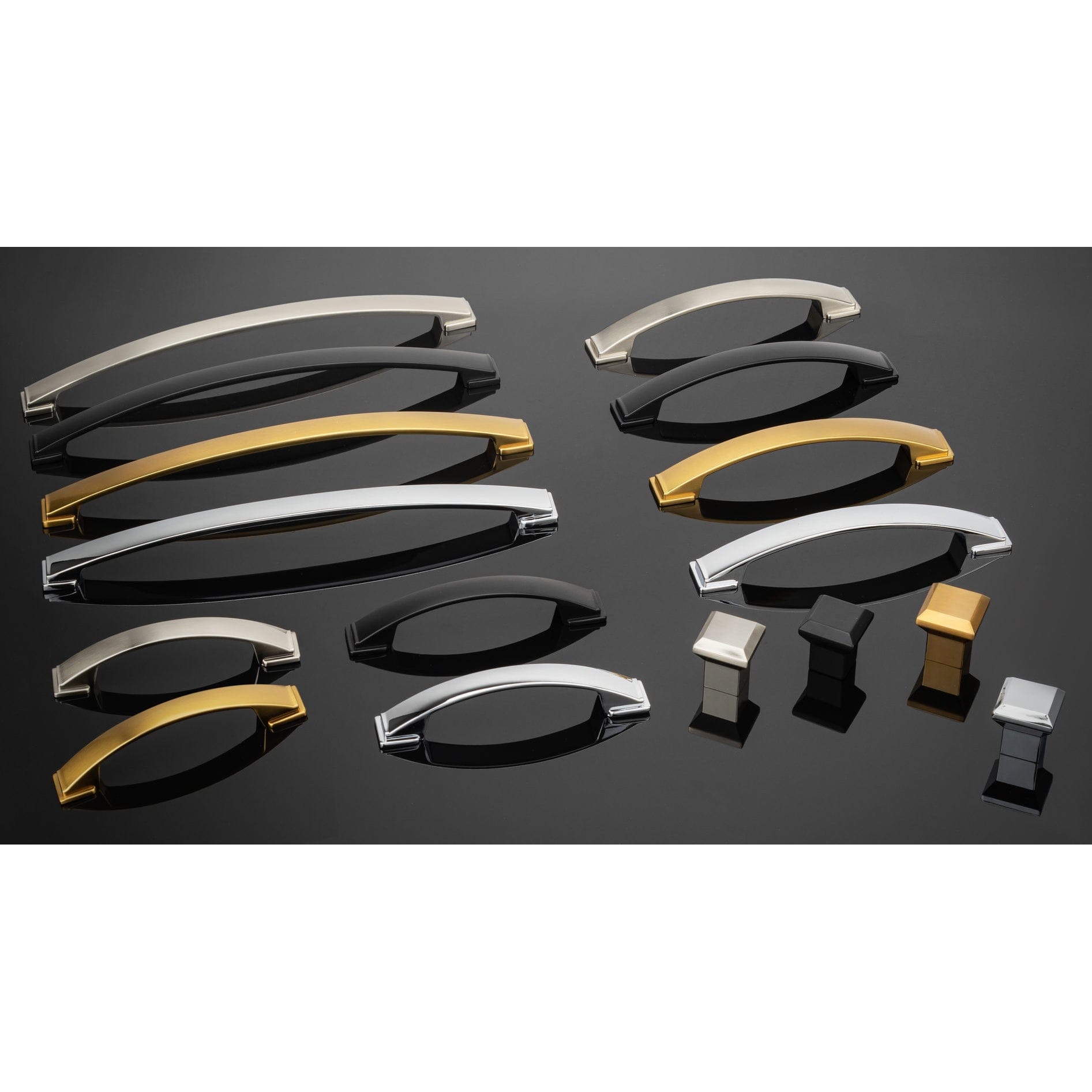 Contemporary Pull, 5-1/16" Center-to-Center, Brushed Nickel alt 0