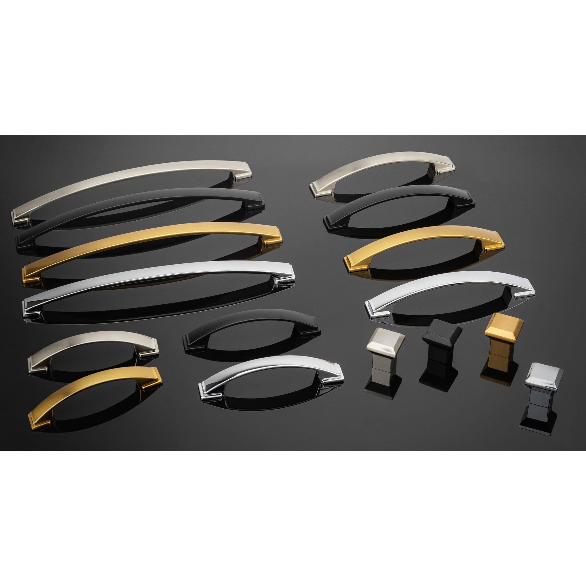 Contemporary Pull, 3" Center-to-Center, Aurum Brushed Gold alt 0