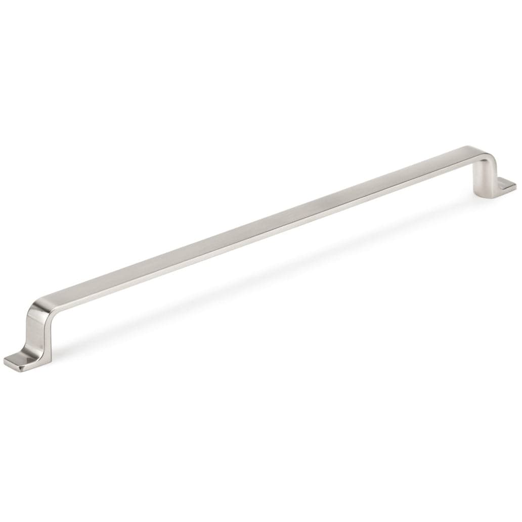Contemporary Pull, 12-5/8" Center-to-Center, Brushed Nickel alt 0