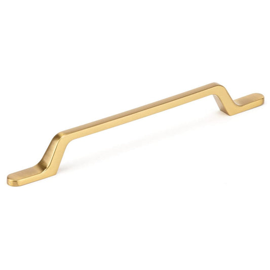 Contemporary Pull, 6-5/16" Center-to-Center, Aurum Brushed Gold alt 0