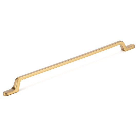 Contemporary Pull, 12-5/8" Center-to-Center, Aurum Brushed Gold alt 0
