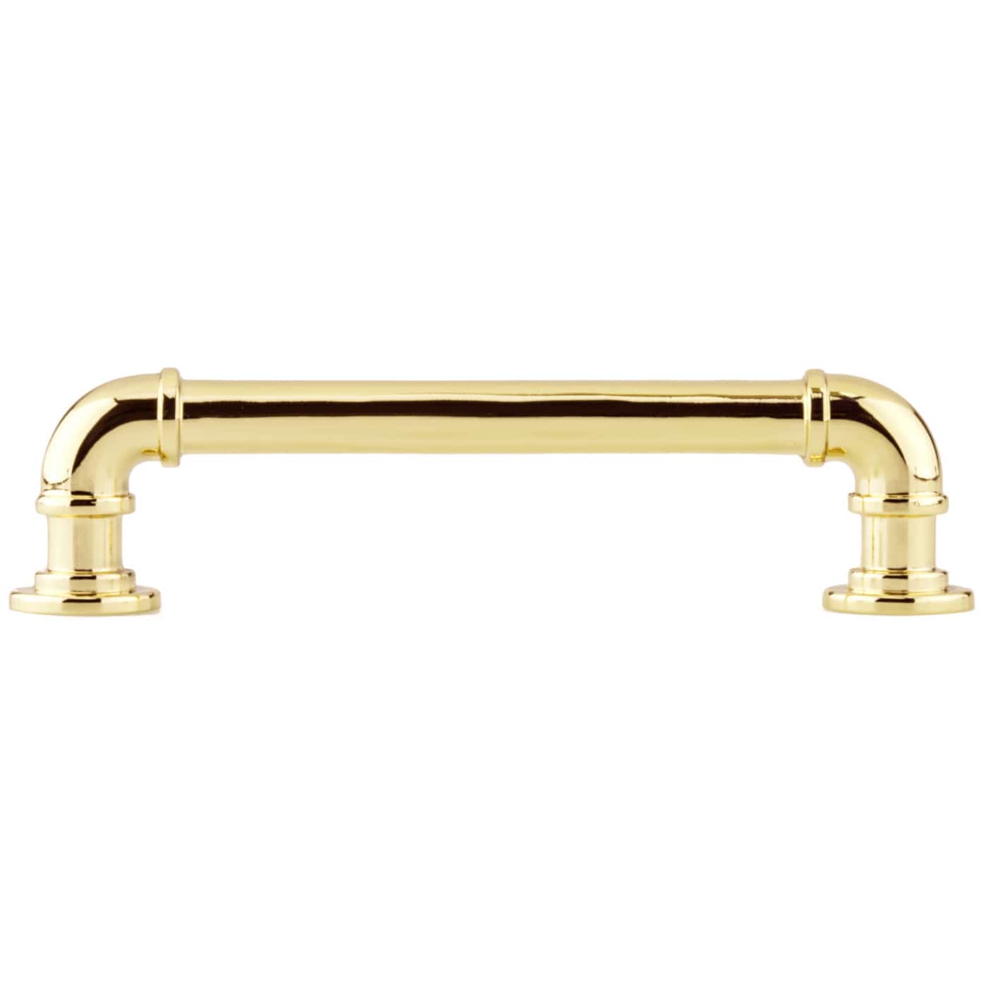 Eclectic Pull, 5-1/16" Center-to-Center, Brass alt 0