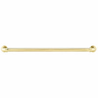 Eclectic Pull, 12-5/8" Center-to-Center, Satin Brass alt 0