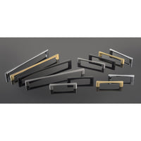 Contemporary Pull, 5-1/16" Center-to-Center, Matte Black alt 0