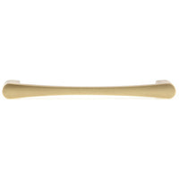 Contemporary Pull, 6-5/16" Center-to-Center, Satin Brass alt 0