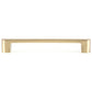 Contemporary Pull, 6-5/16" Center-to-Center, Satin Brass alt 0