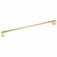 Contemporary Pull, 12-5/8" Center-to-Center, Satin Brass alt 0