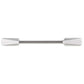 Contemporary Pull, 5-1/16" Center-to-Center, Brushed Nickel alt 0