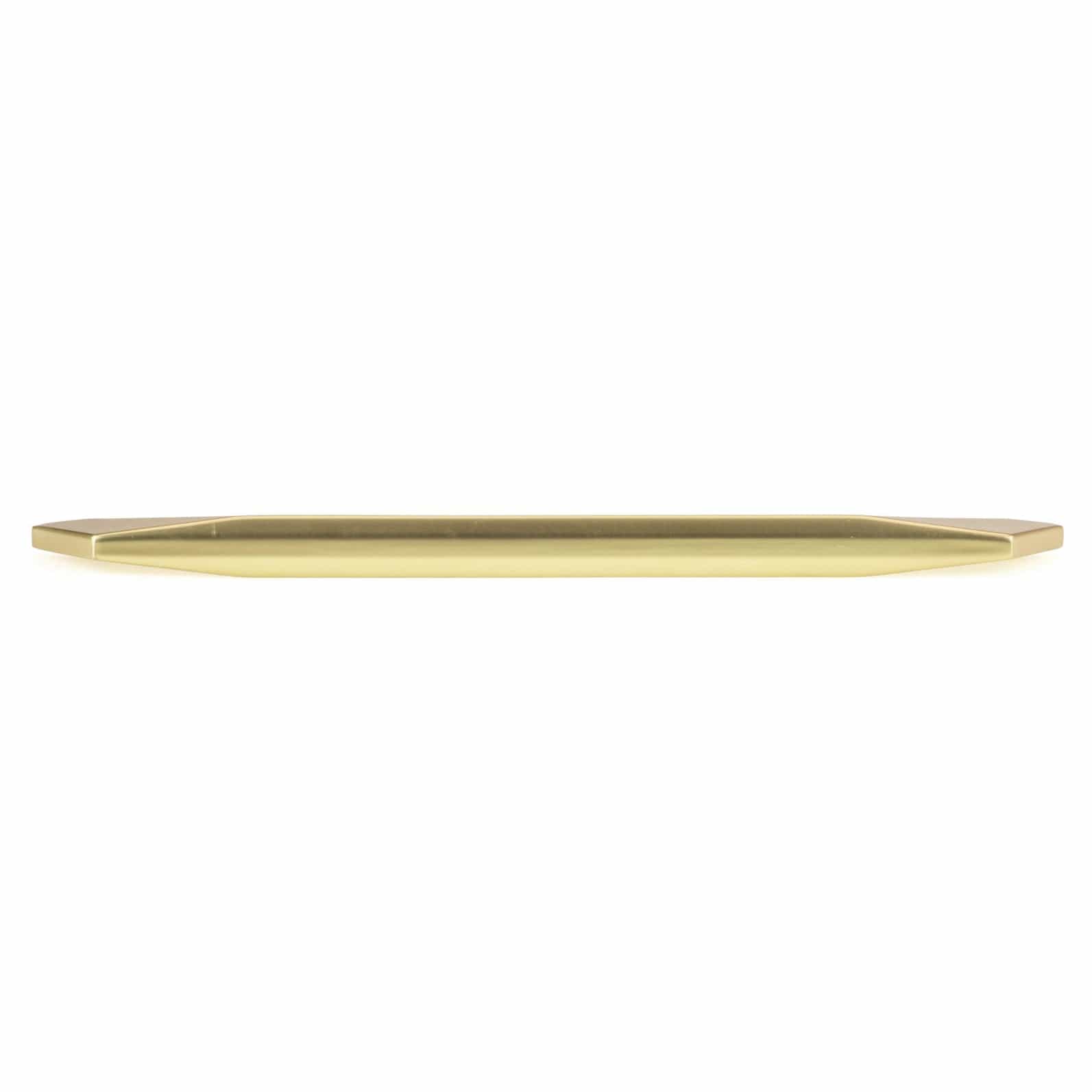 Contemporary Pull, 8-13/16" Center-to-Center, Brushed Gold alt 0