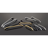 Contemporary Pull, 8-13/16" Center-to-Center, Matte Black alt 0