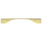 Contemporary Pull, 6-5/16" to 7-9/16" Center-to-Center, Brushed Gold alt 0