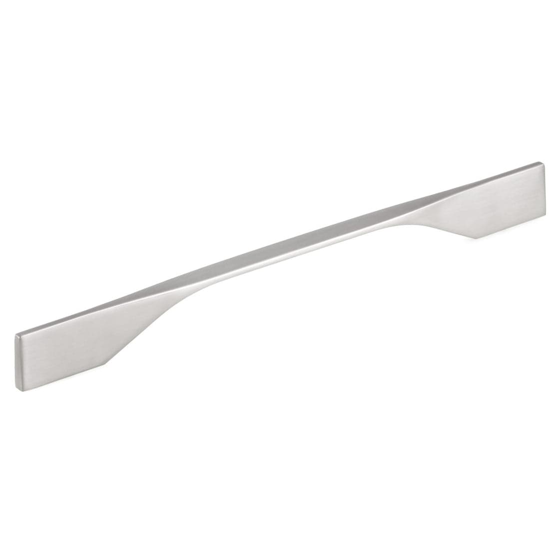 Contemporary Pull, 8-13/16" to 10-1/8" Center-to-Center, Brushed Nickel alt 0