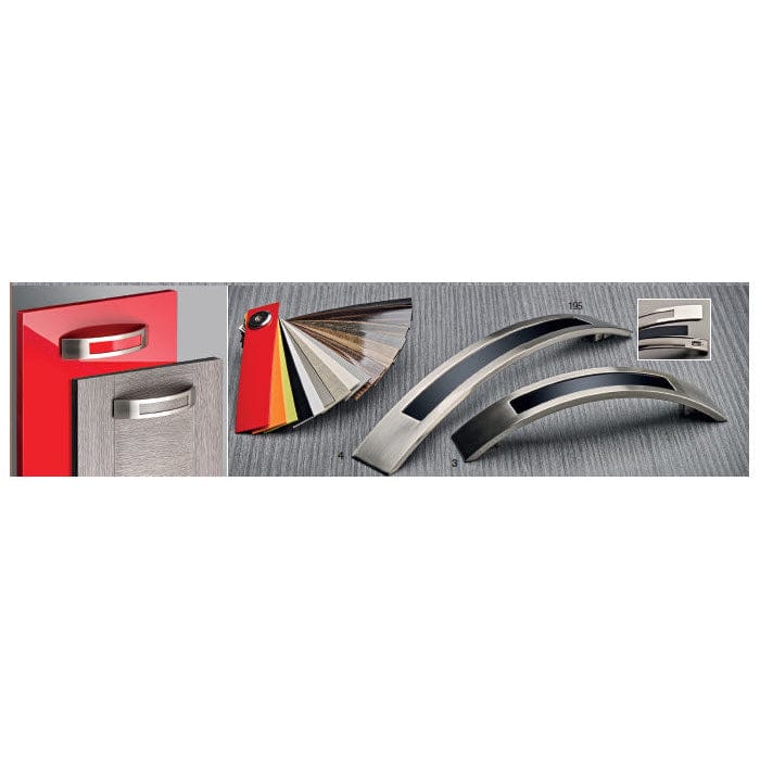 Contemporary Pull, 5-1/16" Center-to-Center, Brushed Nickel alt 0