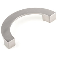 Contemporary Pull, 5-1/16" Center-to-Center, Brushed Nickel alt 0