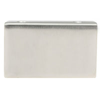 Contemporary Edge Pull, 2" Center-to-Center, Brushed Nickel alt 0
