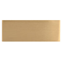 Contemporary Pull, 5/8" Center-to-Center, Brushed Gold alt 0