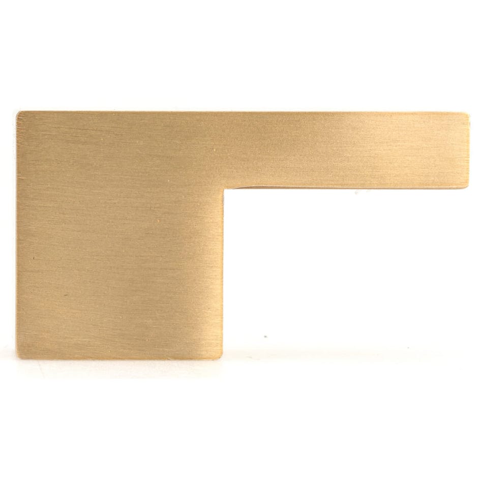 Contemporary Pull, 5/8" Center-to-Center, Brushed Gold alt 0