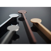 Contemporary Pull, 5-1/16" Center-to-Center, Brushed Gold alt 0