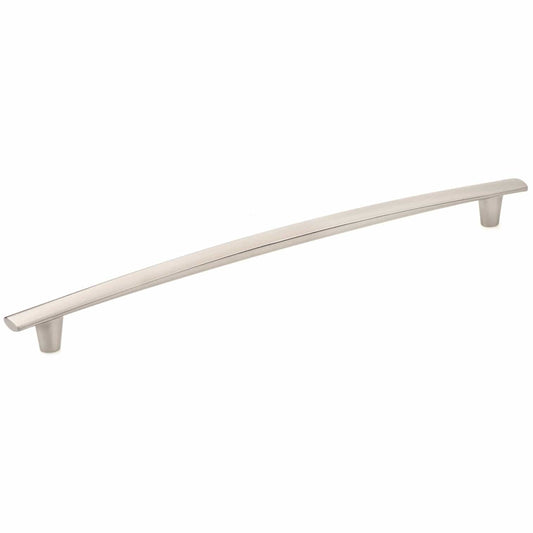 Contemporary Pull, 12-5/8" Center-to-Center, Brushed Nickel alt 0