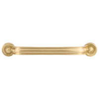 Traditional Pull, 5-1/16" Center-to-Center, Satin Brass alt 0