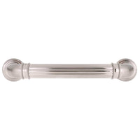 Traditional Pull, 3-3/4" Center-to-Center, Brushed Nickel alt 0