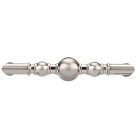Traditional Pull, 3-3/4" Center-to-Center, Brushed Nickel alt 0