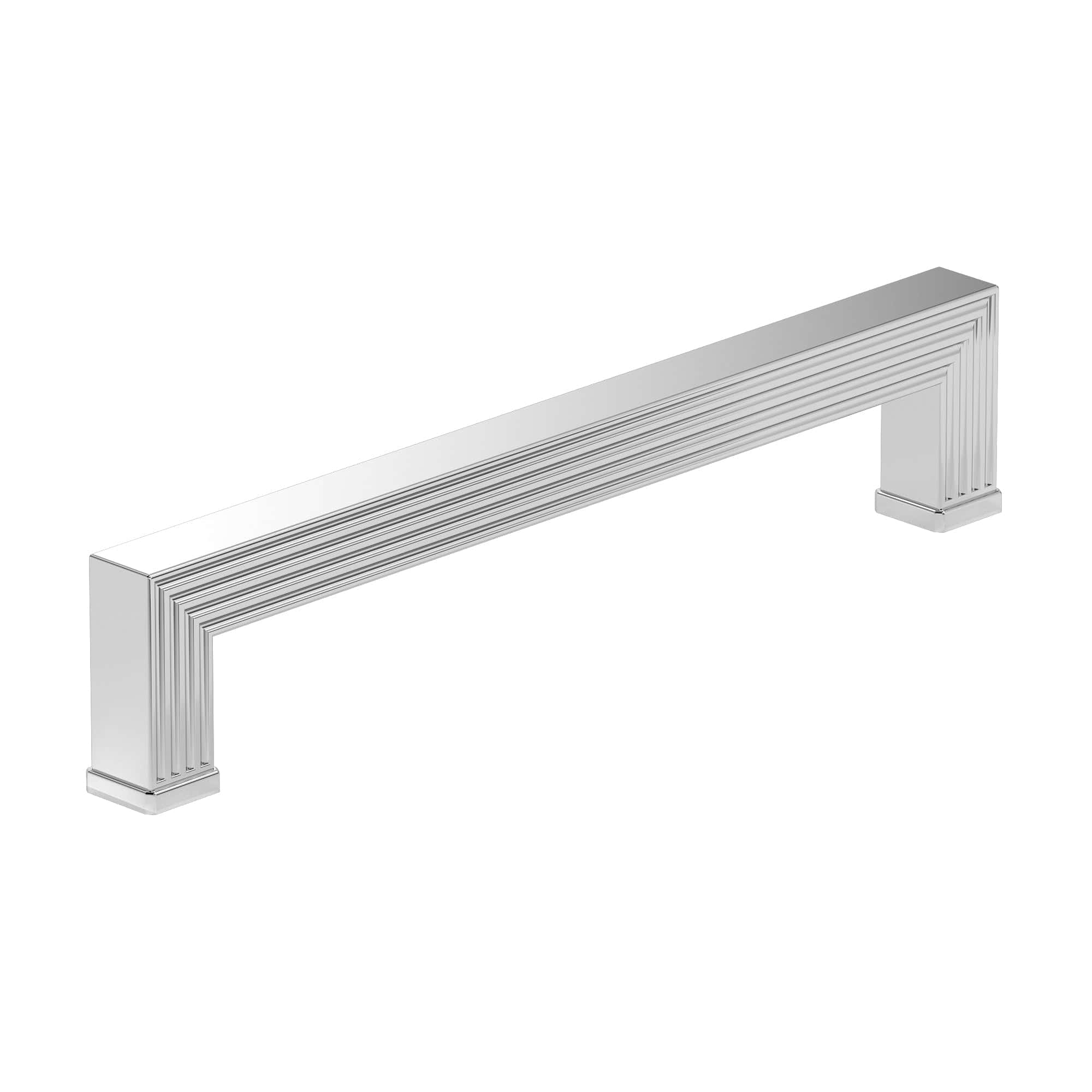 Transitional Pull, 7-9/16" Center-to-Center, Chrome alt 0